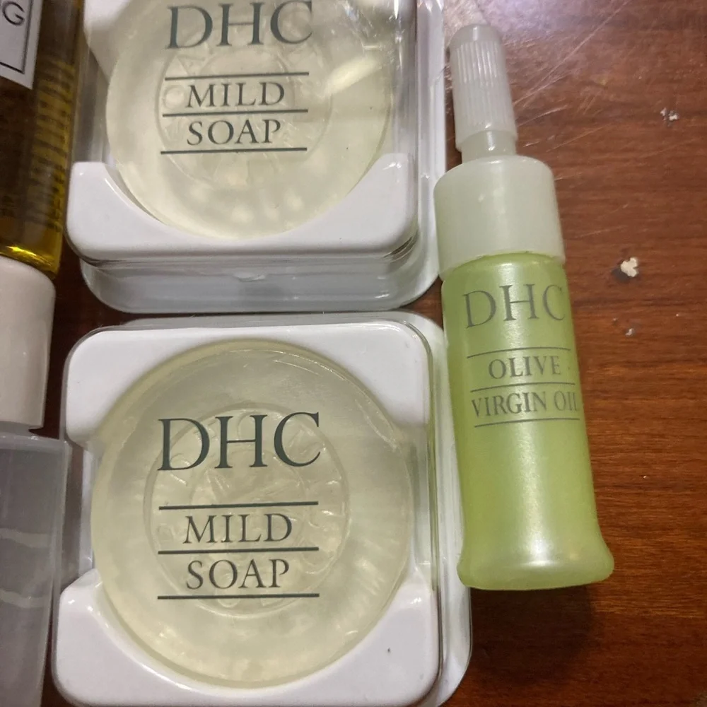 DHC Travel Skincare Set - Deep Cleansing Oil,Mild Soap,olive oil serum,& more